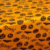 Halloweenská dekorace – stolní ubrus – flanel – 132 x 178 cm