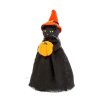 Halloweenová dekorace - duch, kočka, dýňová hlava - 21 cm