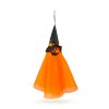 Halloweenová osvětlená dekorace – dýně – závěsná – RGB LED – 70 x 50 cm