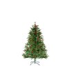 Umělý stromek - 120 cm - PE / PVC - s červenými bobulemi