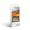 Halloweenová svítící dekorace – netopýr – s přísavkou – 12 LED – 20 x 18,5 cm – 3 x AAA