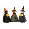 Halloweenová dekorace - duch, kočka, dýňová hlava - 21 cm