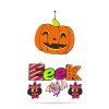 Halloween dekorace - dýně - závěsná - 45 x 23 cm
