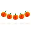 Halloweenská dekorace – dýňová lampionová girlanda – papír – 2 m