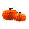 Halloween dekorace - dýňový lampion - papír - 25/30 cm - 2 ks / balení