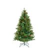 Umělý stromek - 180 cm - PE / PVC - s červenými bobulemi