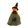 Halloweenová dekorace - duch, kočka, dýňová hlava - 21 cm