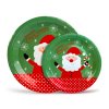 Sada papírových talířů – Mikuláš – 16,5 / 23 cm – 12+12 ks / balení