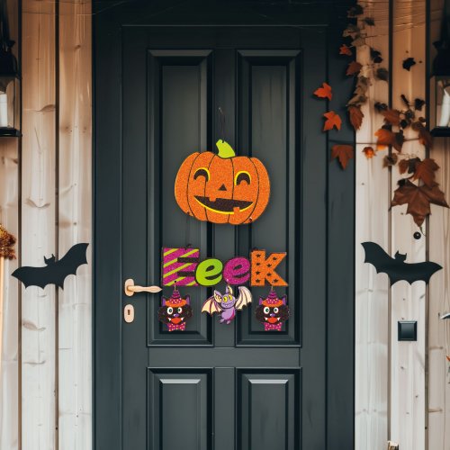 Halloween dekorace - dýně - závěsná - 45 x 23 cm