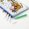 Vybarvovací penál – se 4 fixy – 21 x 12 cm – 2 druhy