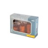 Sada LED svíček – teplá bílá – plast – 3 ks / sada