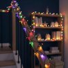 Světelný řetěz – 30 m – barevný – 600 LED – 220–240 V – 6 W – zelený kabel