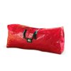 Taška na uložení umělého stromku – tkané PVC – červená – 165 x 38 x 76 cm