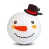 Vánoční lampion – sněhulák – papír – 30 cm