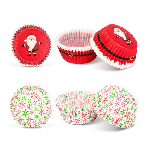 Vánoční košíčky na muffiny – Mikuláš – 40 ks / balení