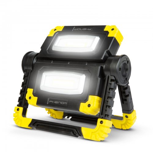 Multifunkční reflektor – akumulátorový – 2 x 1000 lumenů LED