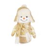 Vánoční dekorace - sněhulák - 20 cm