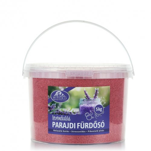 Mineris Koupelová sůl z Parajdu s levandulí – 5 kg