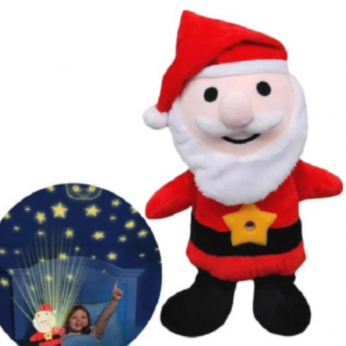 Vánoční plyšák s projektorem hvězd