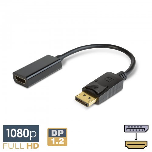 Adaptér DisplayPort – HDMI – 1.2 – 1080p