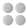 Samolepicí protiskluzová podložka – bílá – 19 cm – 4 ks / balení
