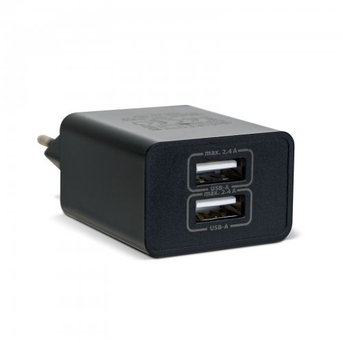 USB síťový adaptér černý