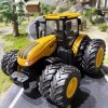 1/24 Měřítko Žlutý Hračkářský Traktor