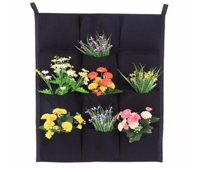 Nástěnný 12-kapesní květinový držák