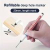 5 ks Značkovač na hluboké otvory