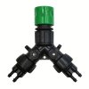 Zahradní kapkový zavlažovací kohout adaptér 4cestný rozdělovač