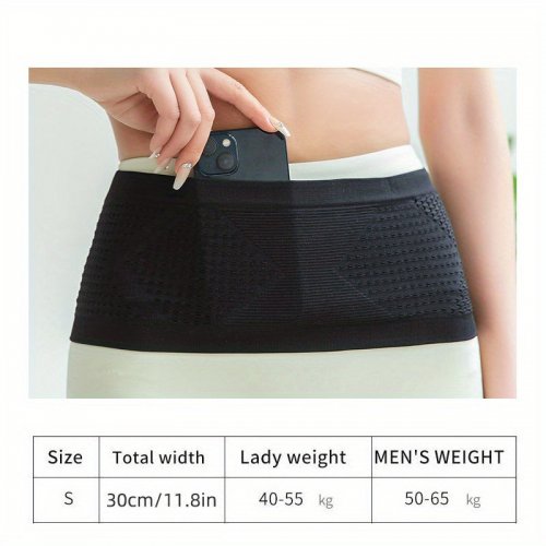 Víceúčelová, prodyšná ledvinka na venkovní sporty a fitness