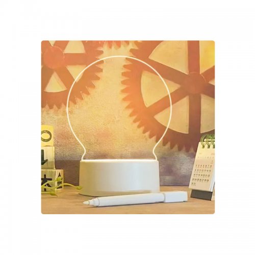 LED noční poznámková tabule lampa