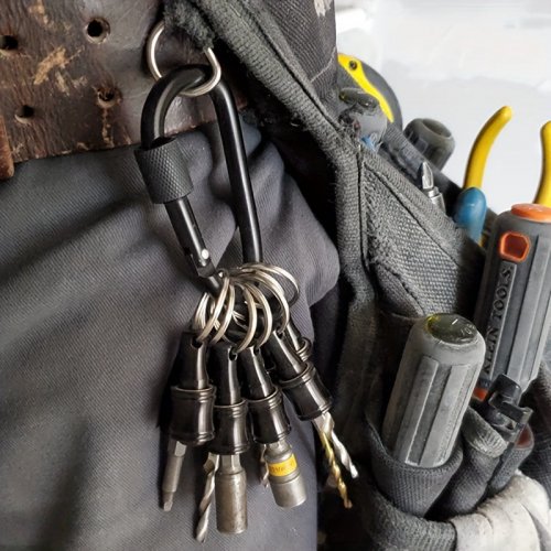 6 ks Držák vrtáků na klíče