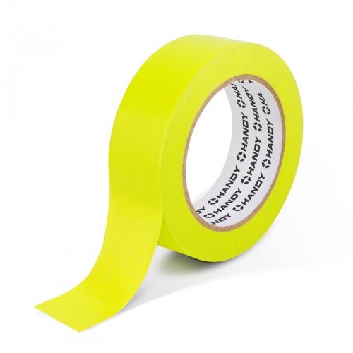 Maskovací páska – na vodní bázi – 50 m x 24 mm – zelená – automobilová, tepelně odolná