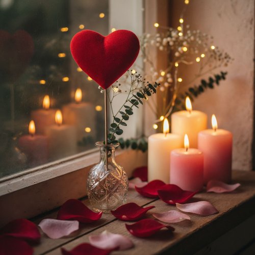 Zápichová dekorace – srdce – 60 x 12 x 3 cm