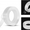Znovupoužitelná průhledná oboustranná lepicí páska, 3 m
