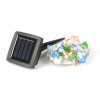 Solární LED světelný řetěz – houby – 2,4 m – 25 LED – teplá bílá