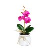 Umělá rostlinná dekorace – orchidej – 3 druhy – 32,5 cm