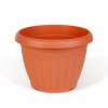 Plastový květináč – terakota – 20 cm