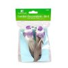 Zahradní dekorace – ptáček – 12 cm – s klipem – 2 ks / balení