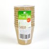 Květináč na pěstování sazenic – Ø8 cm – kulatý, papír – 10 ks / balení