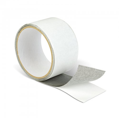 Opravná páska na síťku proti hmyzu – 2 m x 5 cm – černá