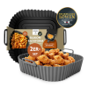 KitchBo AirFryer / Silikonová vložka do fritézy s horkým vzduchem 20*20 cm, 2 ks