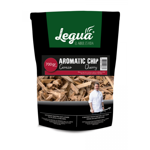 Legua uzené chipsy Aromatické třešňové dřevo 700 g