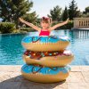 Nafukovací plavecký kruh – kobliha (donut) – 107 cm – 2 druhy