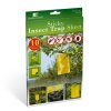 Lepová past na hmyz – 250 x 170 mm – žlutá – 10 ks / balení