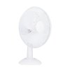 Stolní ventilátor – 23 cm – 22 W – 2 rychlosti – oscilační – bílý – 220–240 V AC