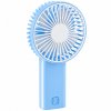 Ruční ventilátor - skládací - 2 x AA - 16 x 8,3 x 4,3 cm - modro-bílý