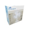 Stolní ventilátor – 30 cm – 35 W – 3 rychlosti – oscilační – bílý – 220–240 V AC