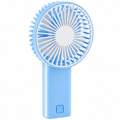 Ruční ventilátor - skládací - 2 x AA - 16 x 8,3 x 4,3 cm - modro-bílý
